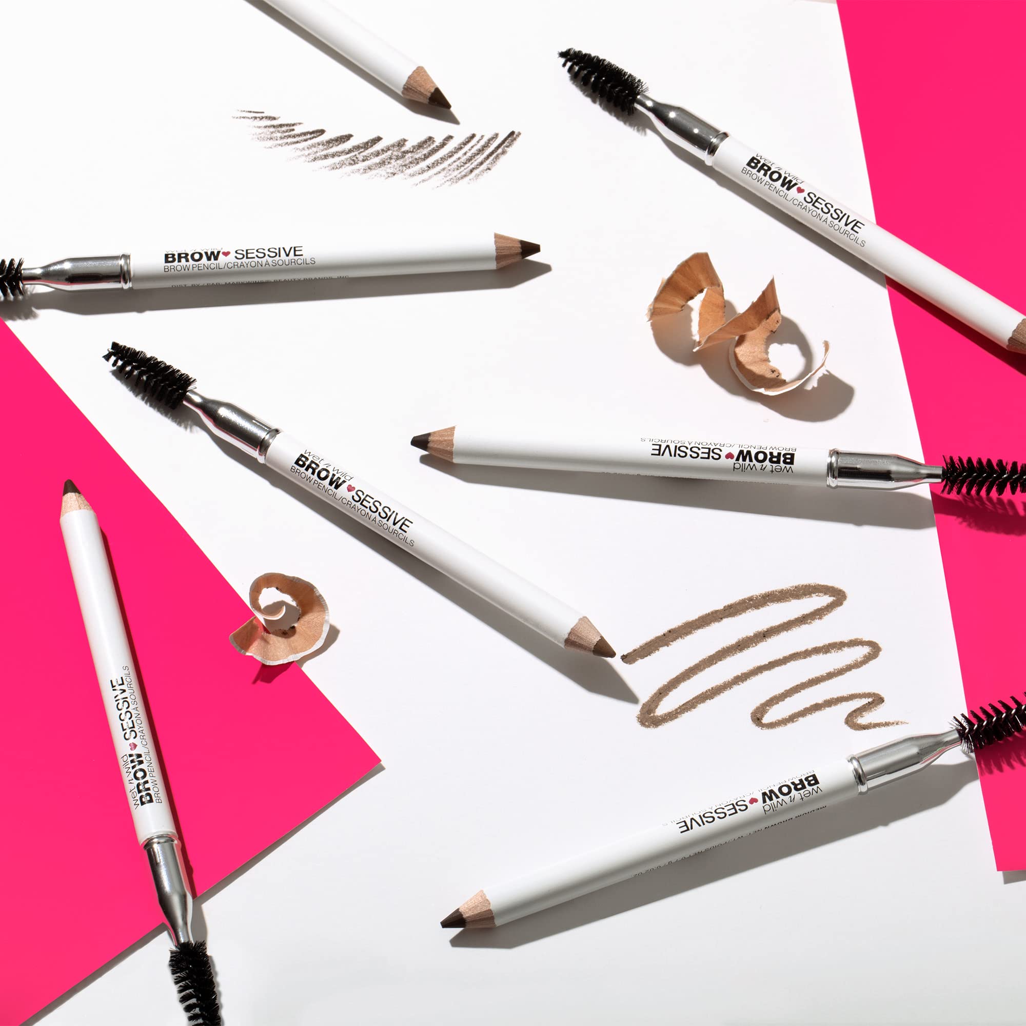 wet n wild Brow-Sessive pigmentación suave para acabado realista