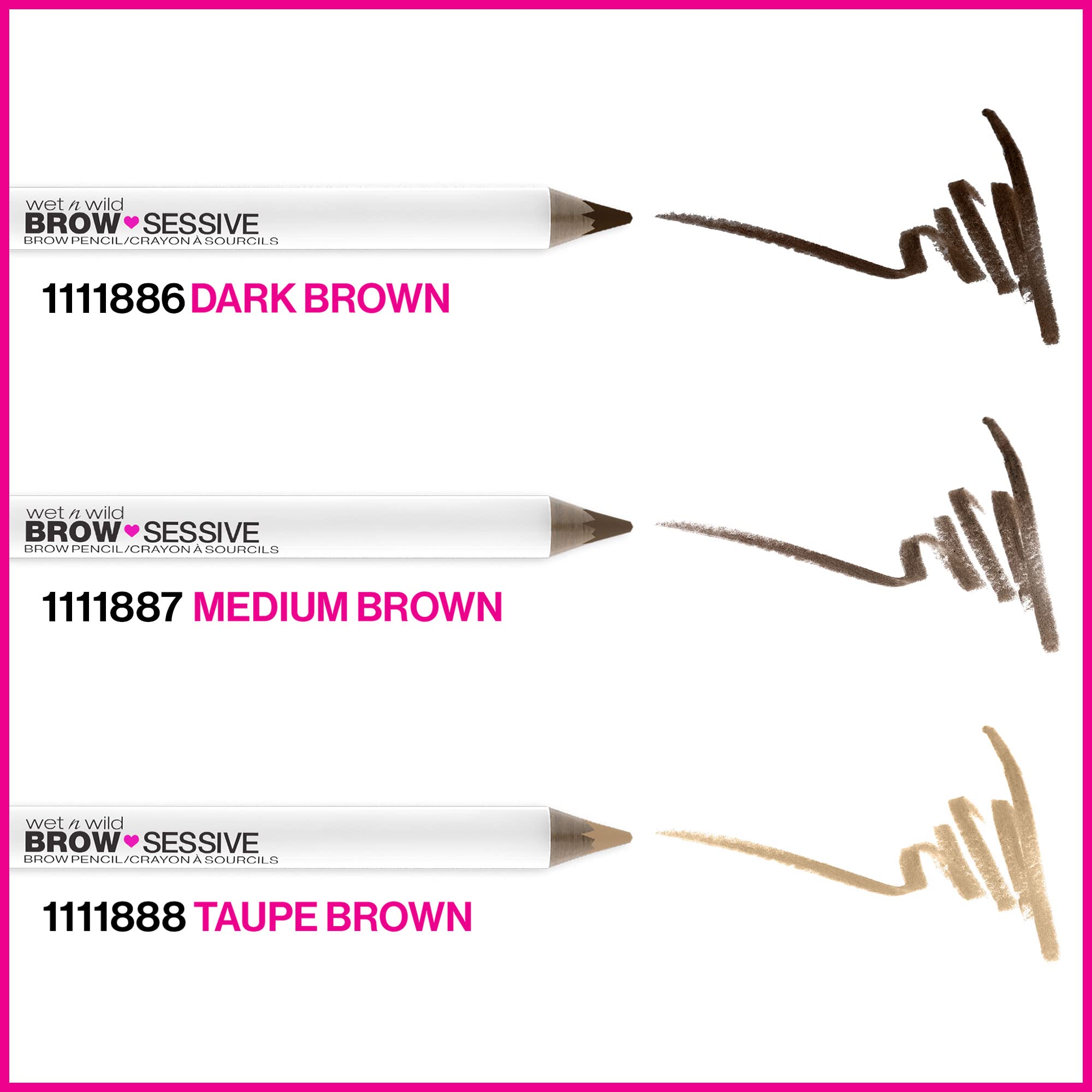 wet n wild Brow-Sessive cepillo spoolie para peinar y difuminar