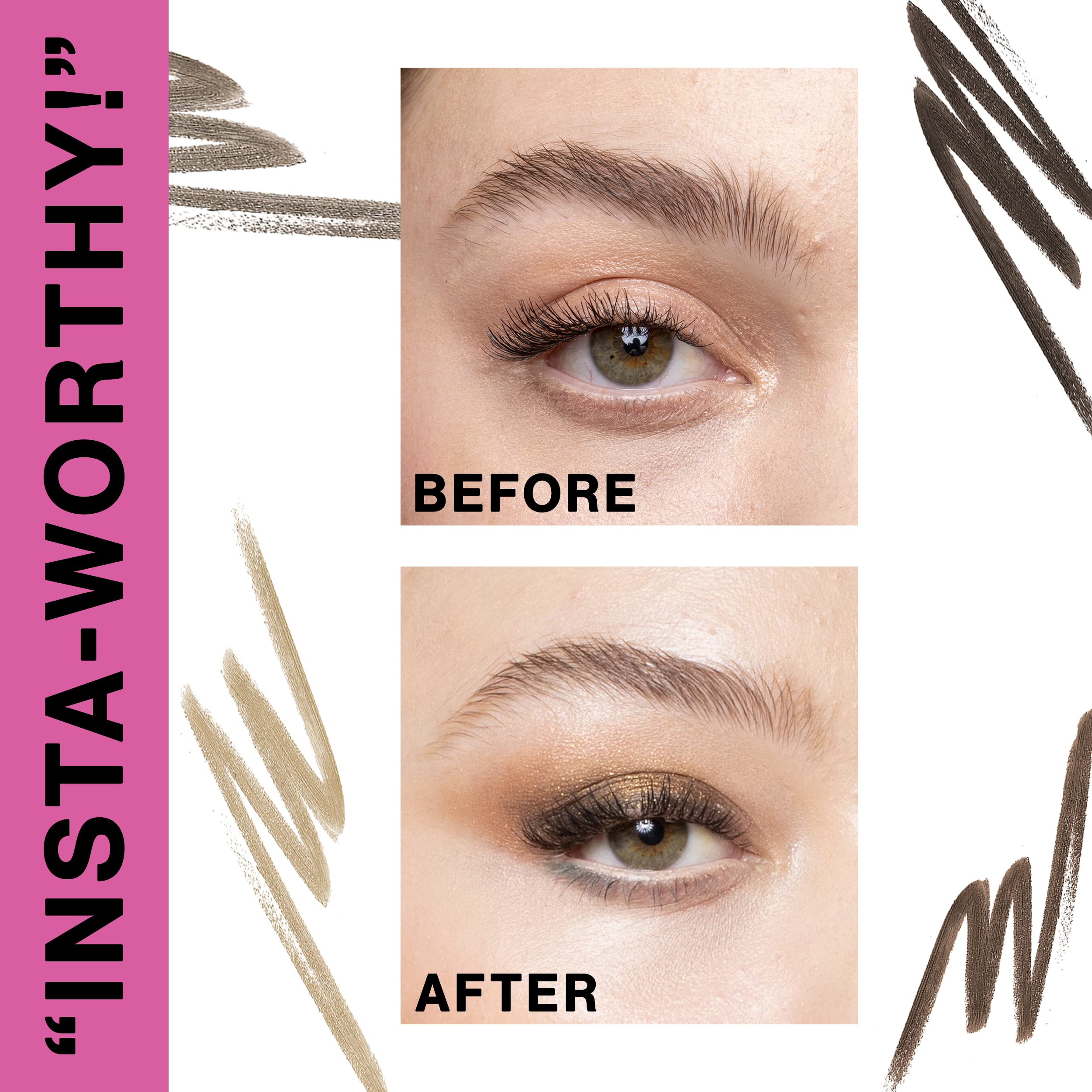 wet n wild Definidor Ultimate cejas, pigmento resistente para color duradero.