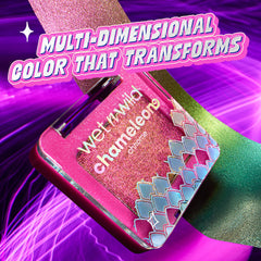 wet n wild Chameleon Chrome Nebula Rush refleja brillo ultra para acabado luminoso