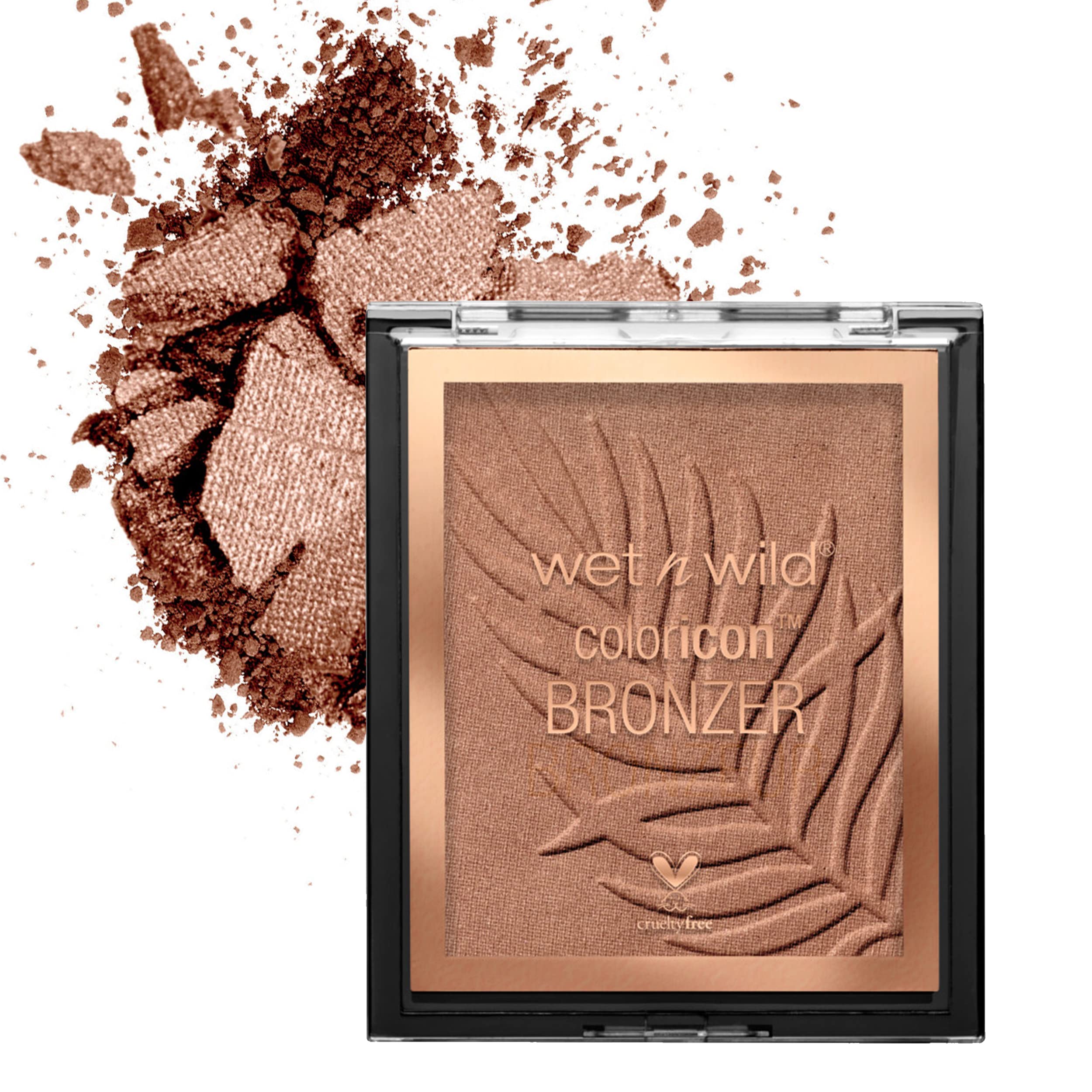 wet n wild Color Icon Bronzer Sunset Striptease, textura gel-cremosa para un acabado suave.