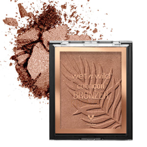 wet n wild Color Icon Bronzer Sunset Striptease, textura gel-cremosa para un acabado suave.