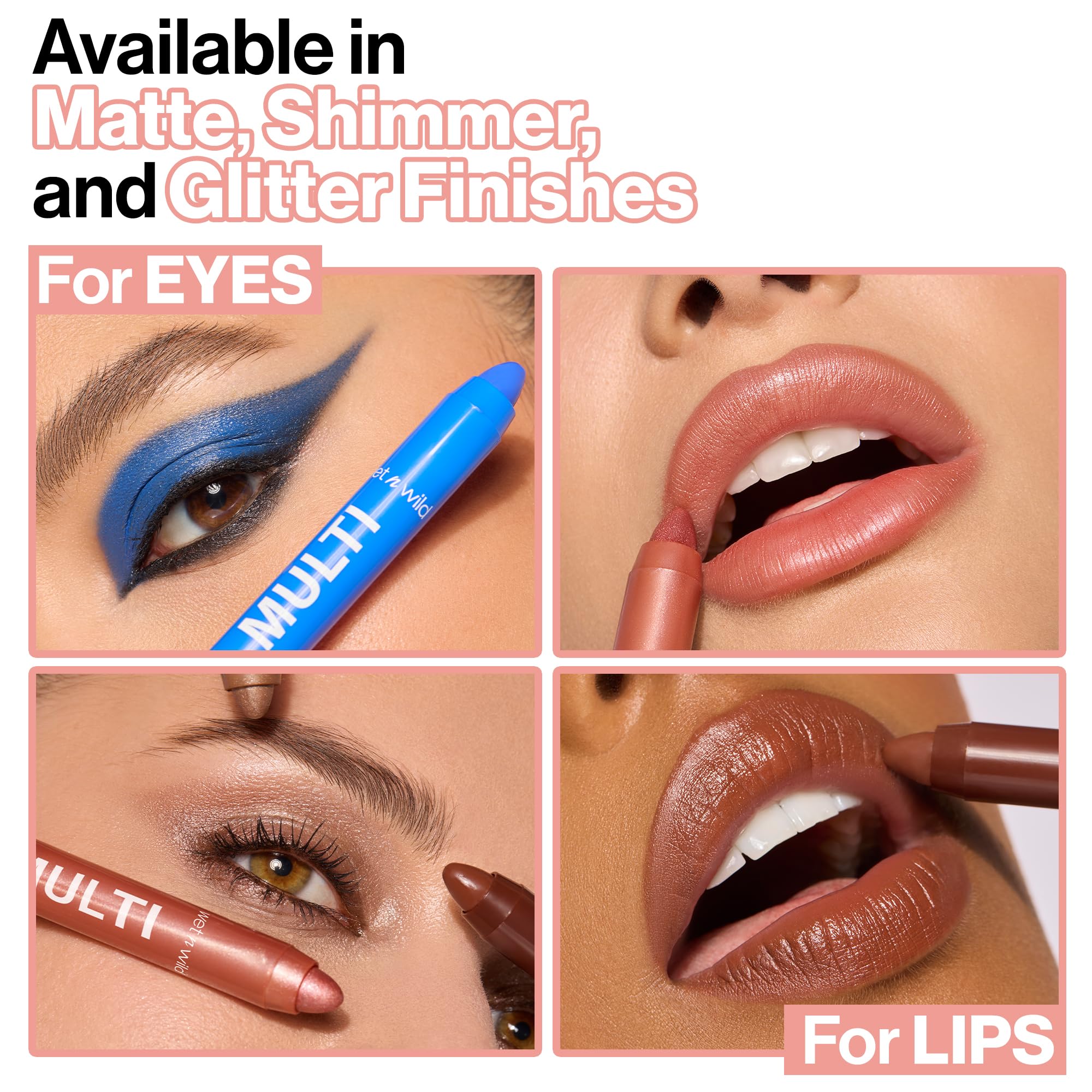 wet n wild Color Icon Multistick: acabado-mate para looks naturales o audaces.