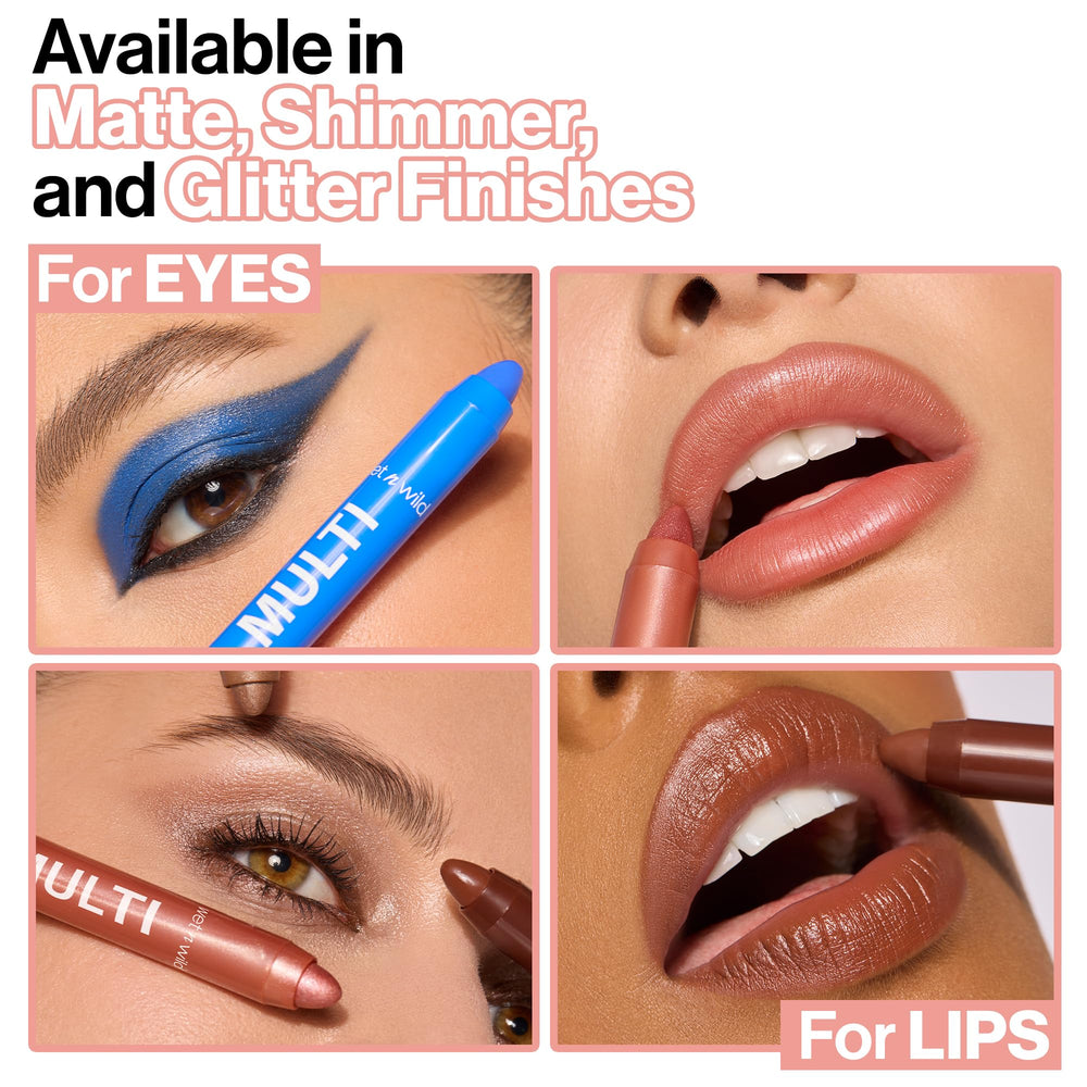 wet n wild Color Icon Multistick: acabado-mate para looks naturales o audaces.