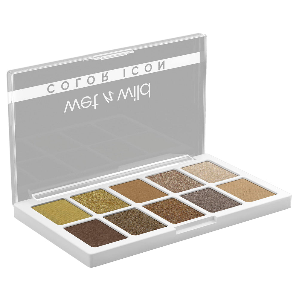 wet n wild Paleta Color Icon, textura suave para difuminar.