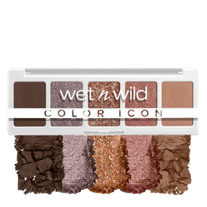 wet n wild Color Icon Paleta 5 tonos mate para color duradero y definido.