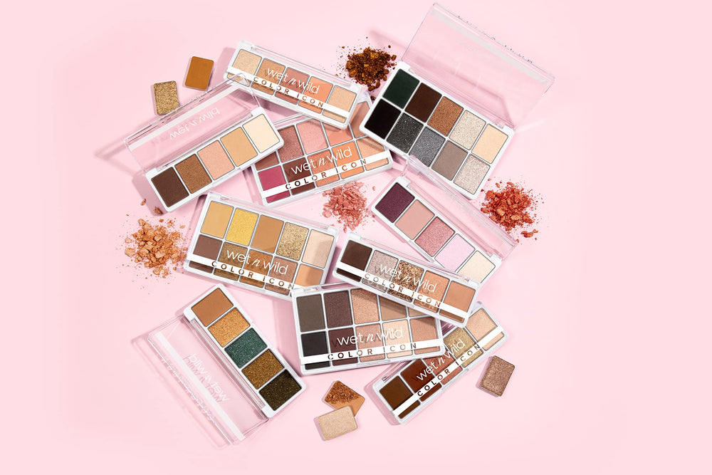 wet n wild Paleta Color Icon, mezcla facil entre acabados.