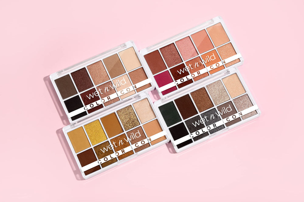 wet n wild Paleta Color Icon, uso seco y humedo para efectos.
