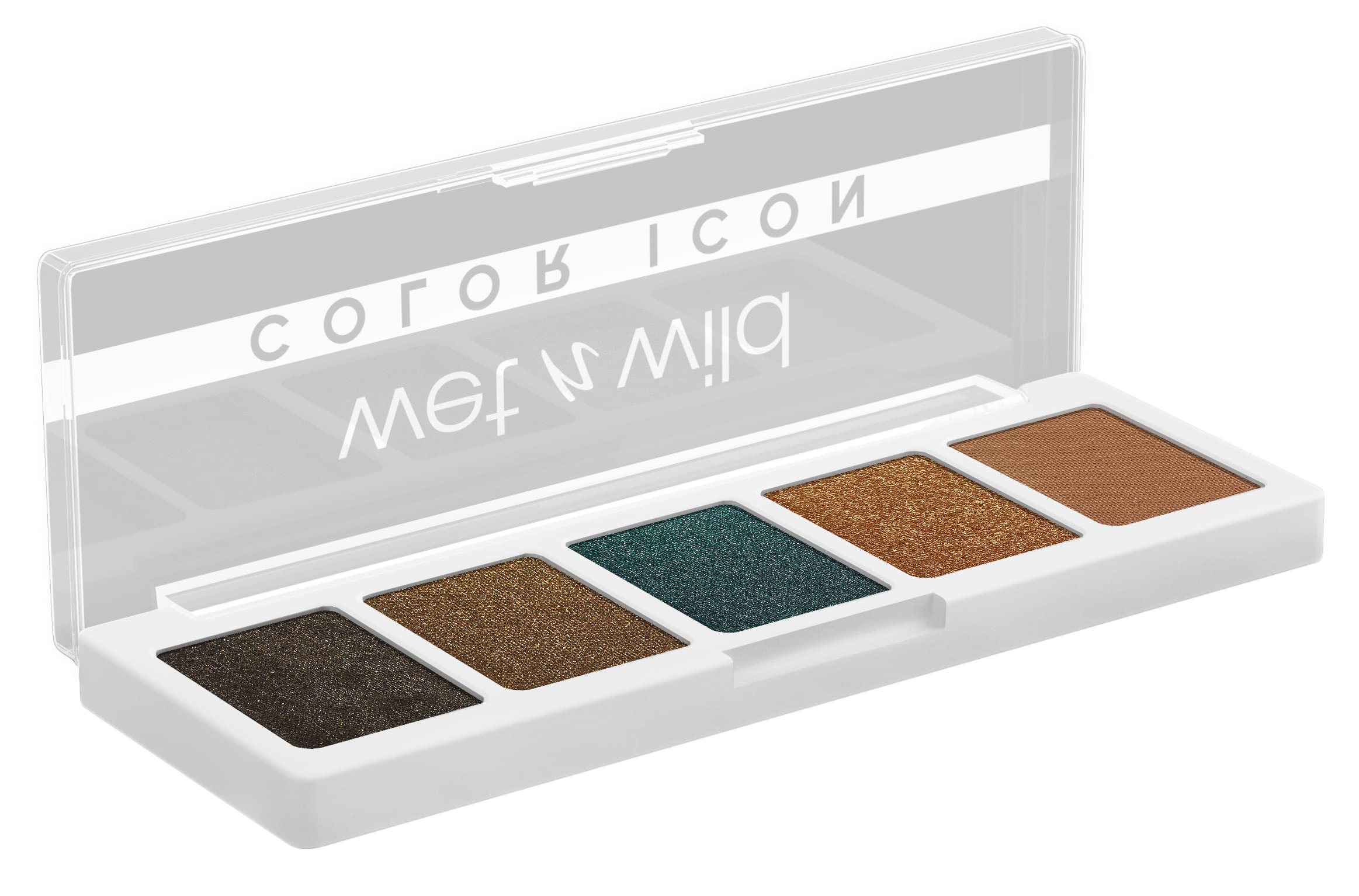 wet n wild Color Icon My Lucky Charm, acabado metálico para impacto en ojos.