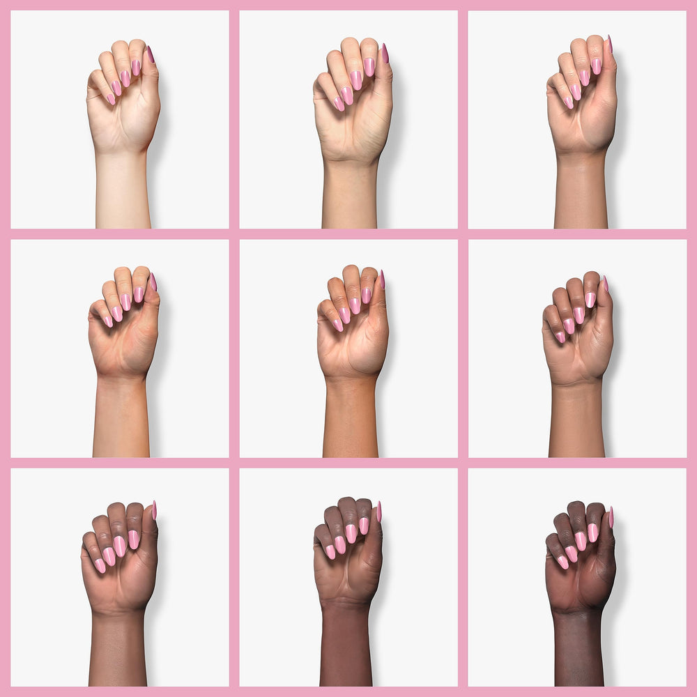 wet n wild Tickled Pink: tono rosado versátil para looks diarios.