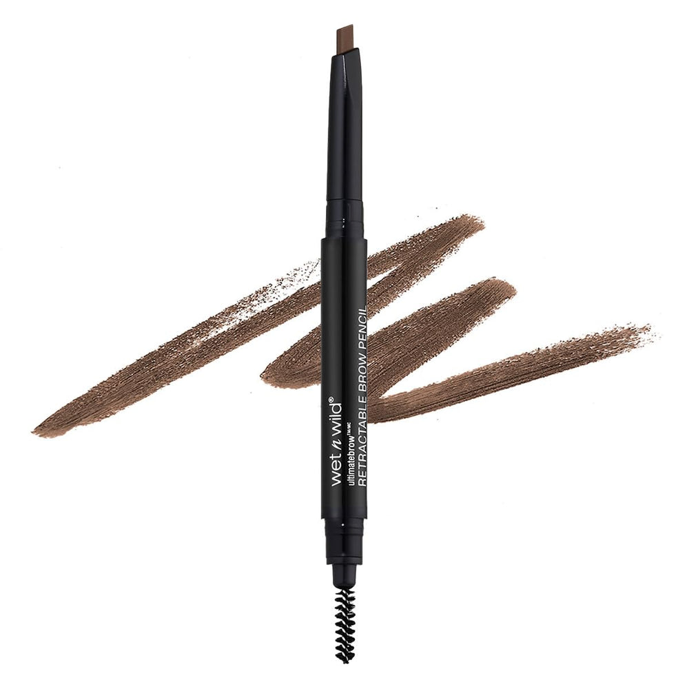 Wet n Wild Ultimate Eyebrow Retractable Definer Pencil punta triangular para trazos finos y naturales.