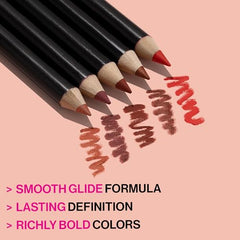 Wet n Wild Lip Liner Color Icon aplicado como labial completo para un acabado uniforme.
