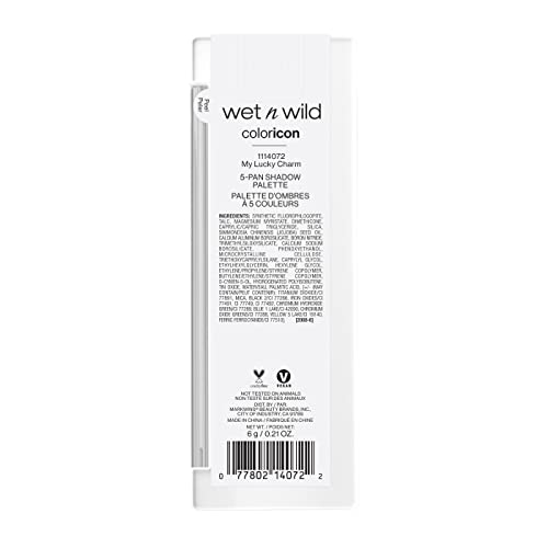 wet n wild Color Icon My Lucky Charm, look diario suave con varias texturas.