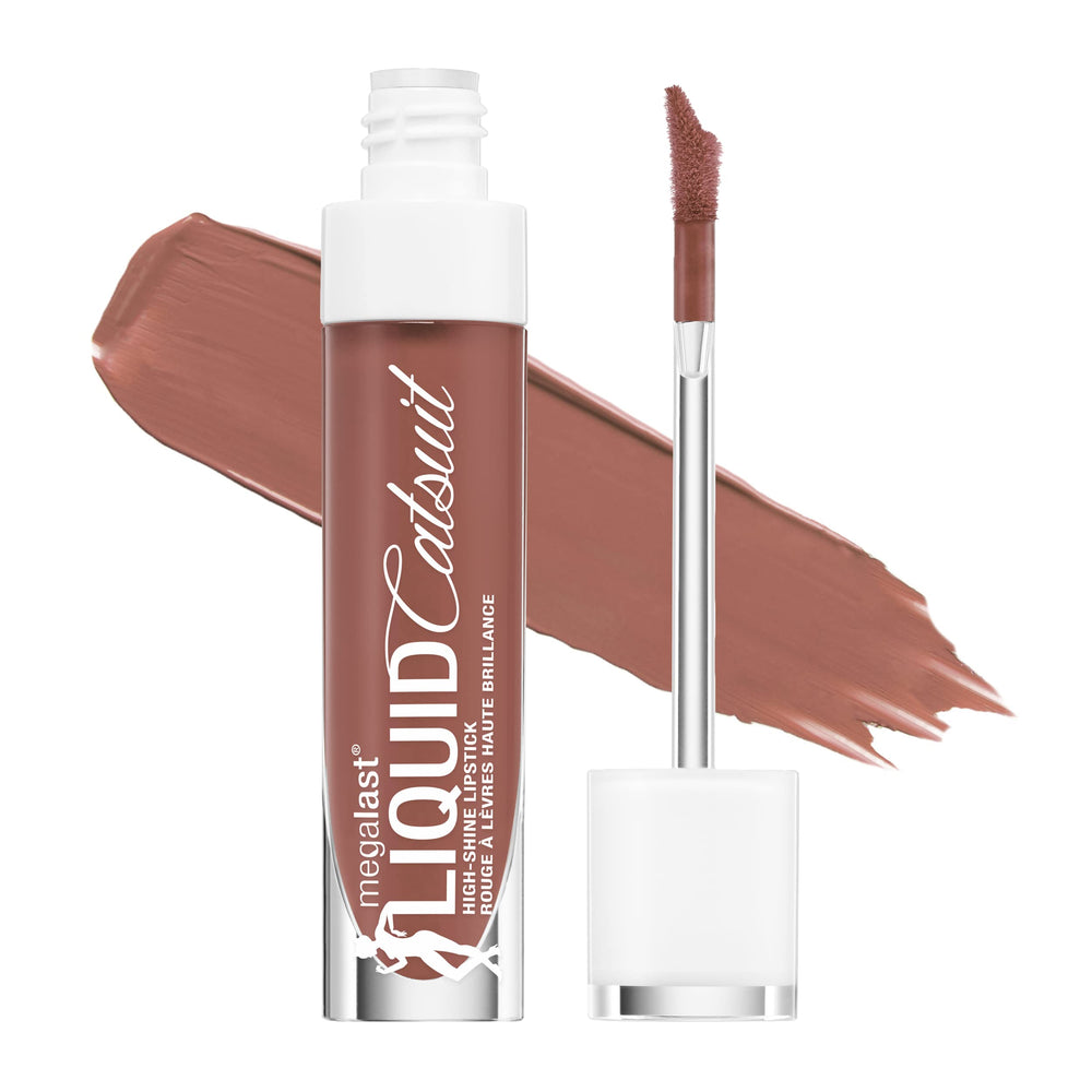 wet n wild Mega Last Catsuit labial de alto brillo, acabado espejo.