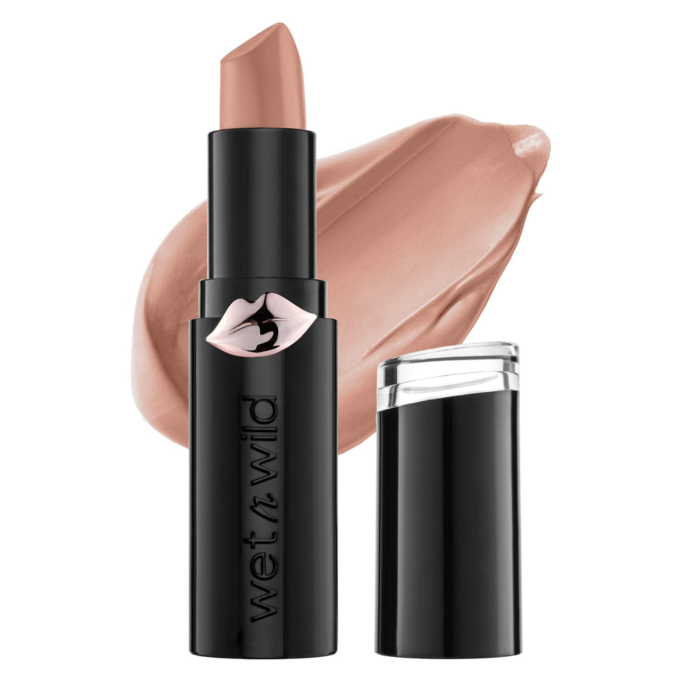 Labial wet n wild Mega Last Matte Lip Color, envase compacto para llevar