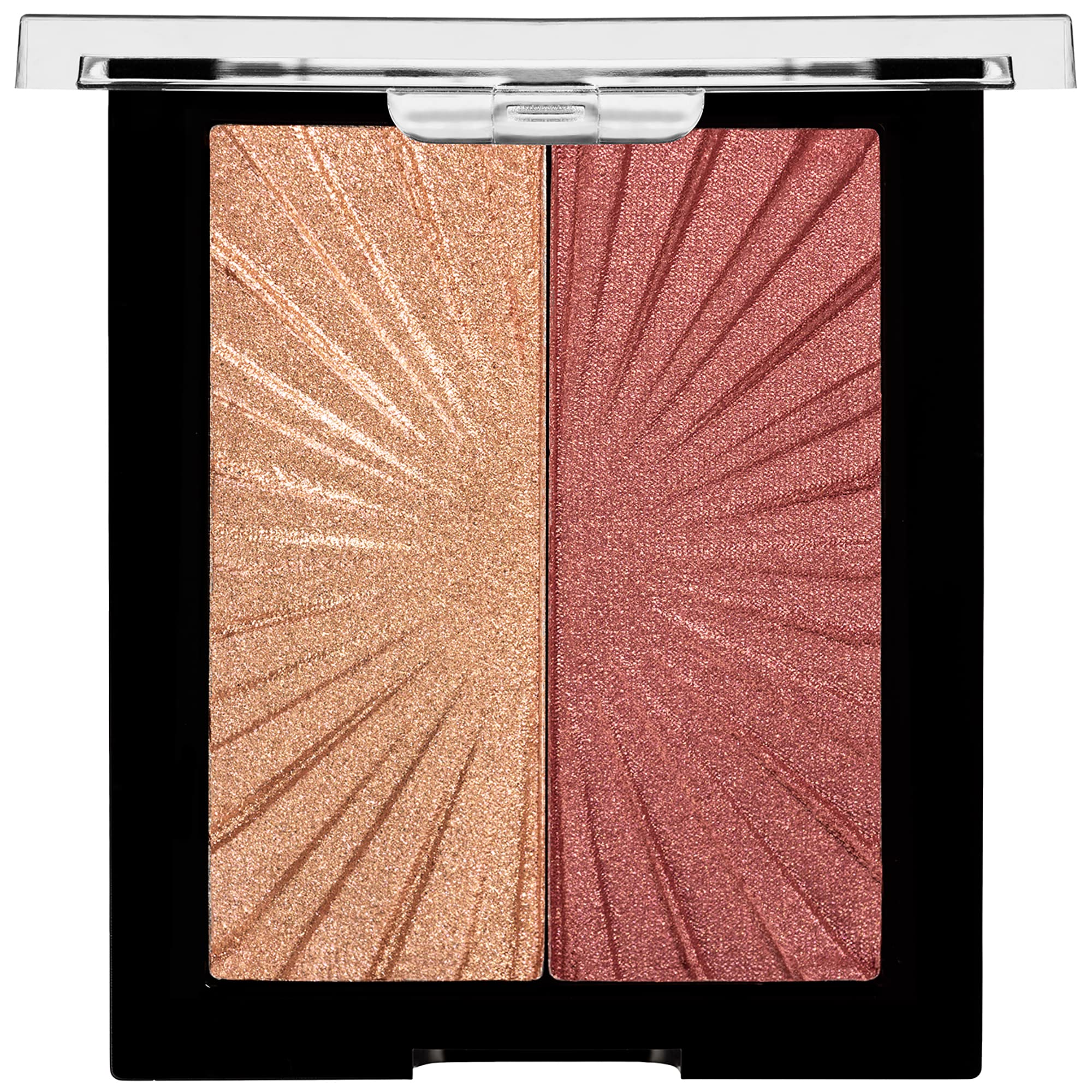 Aplicación de Wet n Wild MegaGlo Blushlighter en mejillas con tono rosado