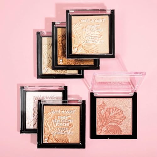 wet n wild MegaGlo iluminador polvo dorado aplicación mejilla brillo suave