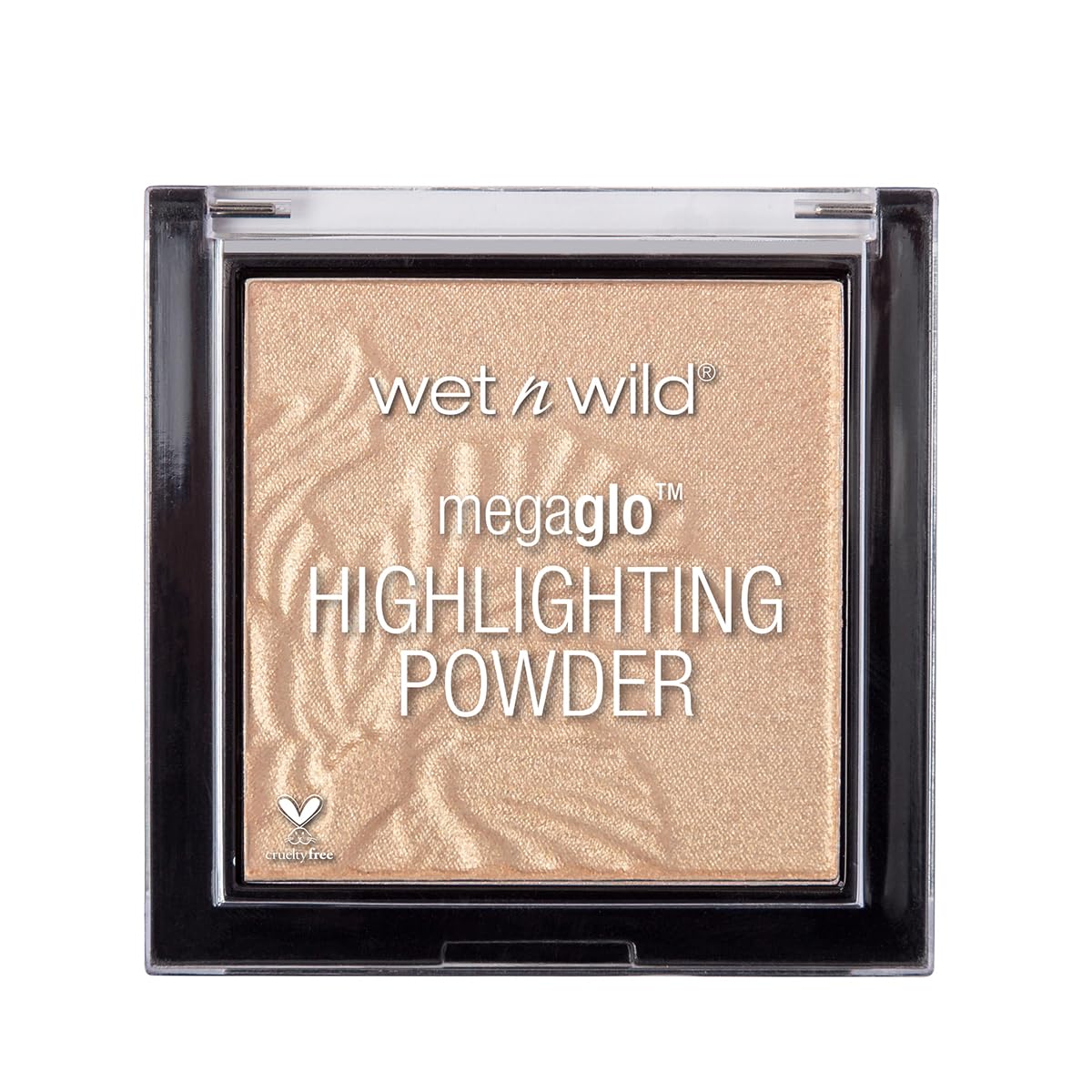 wet n wild MegaGlo iluminador polvo dorado frente para brillo suave