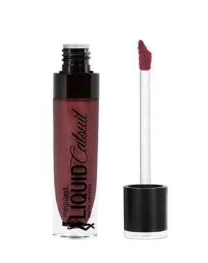 wet-n-wild Megalast Catsuit labial mate rojo Give Me Mocha, pigmentación intensa y duradera
