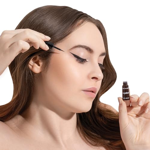 Delineado metalico marron perfecto para looks nocturnos con MegaLiner.