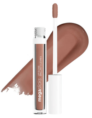 wet n wild MegaSlicks Nude Mood brillo labial ultrabrillante para color duradero