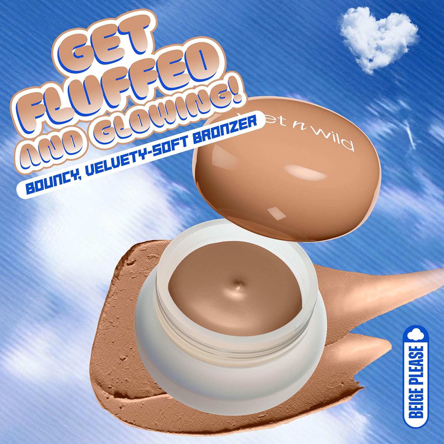wet n wild Mother Fluffer Cloud Bronzer, aplicación suave para difuminar sin esfuerzo
