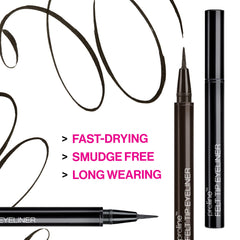 Delineador Proline de wet n wild punta felt trazo definido y controlado.