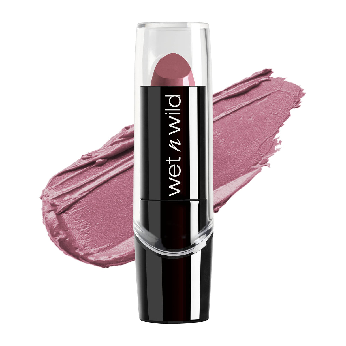 wet n wild Silk Finish Lipstick envase elegante para aplicación precisa