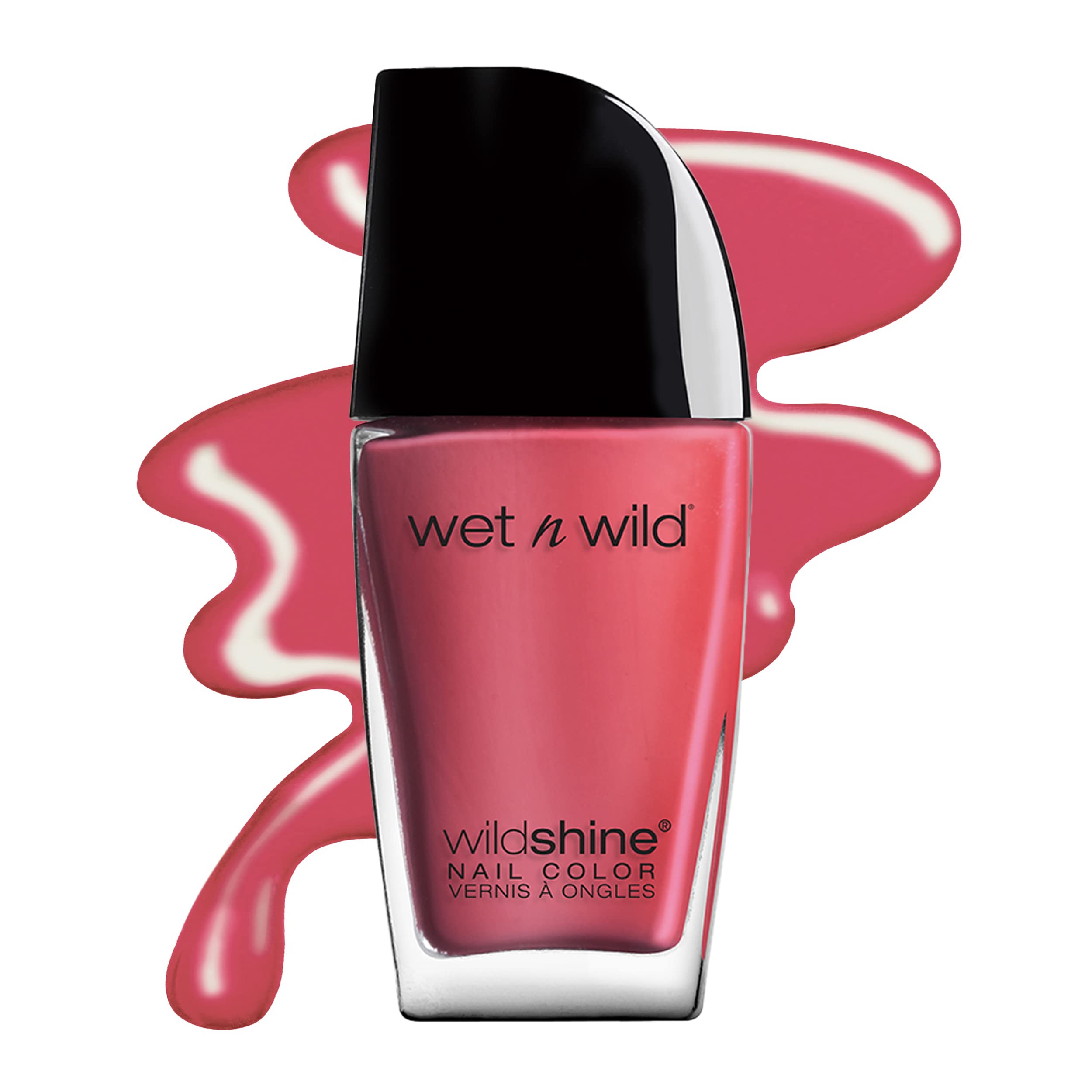 wet n wild Wild Shine esmalte rosa lavanda crema para acabado suave y brillante