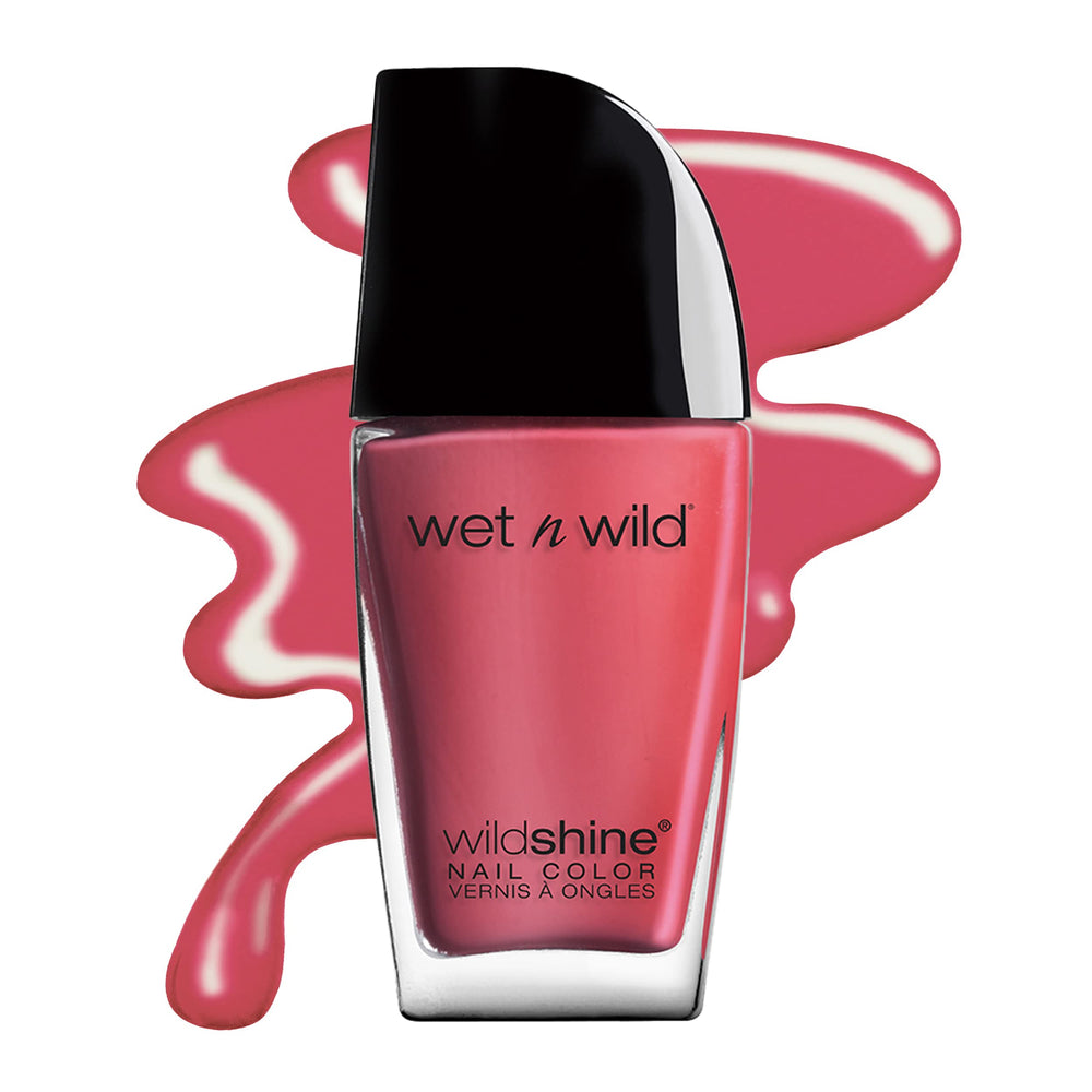 wet n wild Wild Shine esmalte rosa lavanda crema para acabado suave y brillante