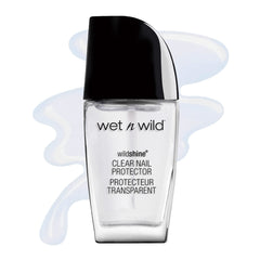 Protector transparente Wet n Wild Wild Shine para uñas, capa protectora duradera.