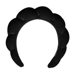Banda de cuidado WFWJ: diadema con textura esponjosa para evitar mojar el cabello.