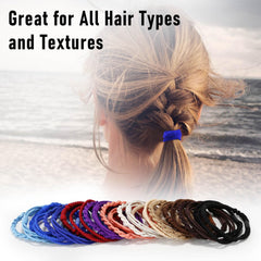 Wgniip pulsera-tira-pelo-bohemio, sujeción estable sin dañar el cabello