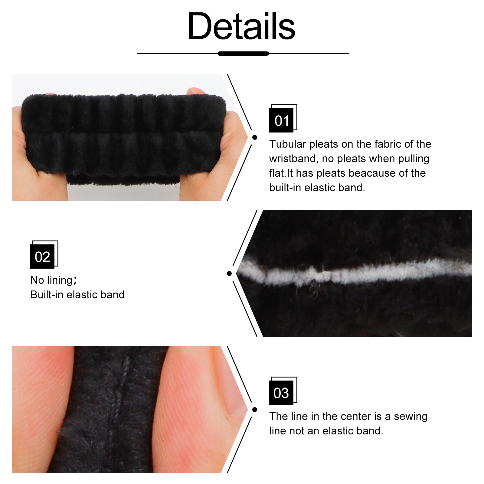 WHAVEL detalle de pliegues sin costura en las telas