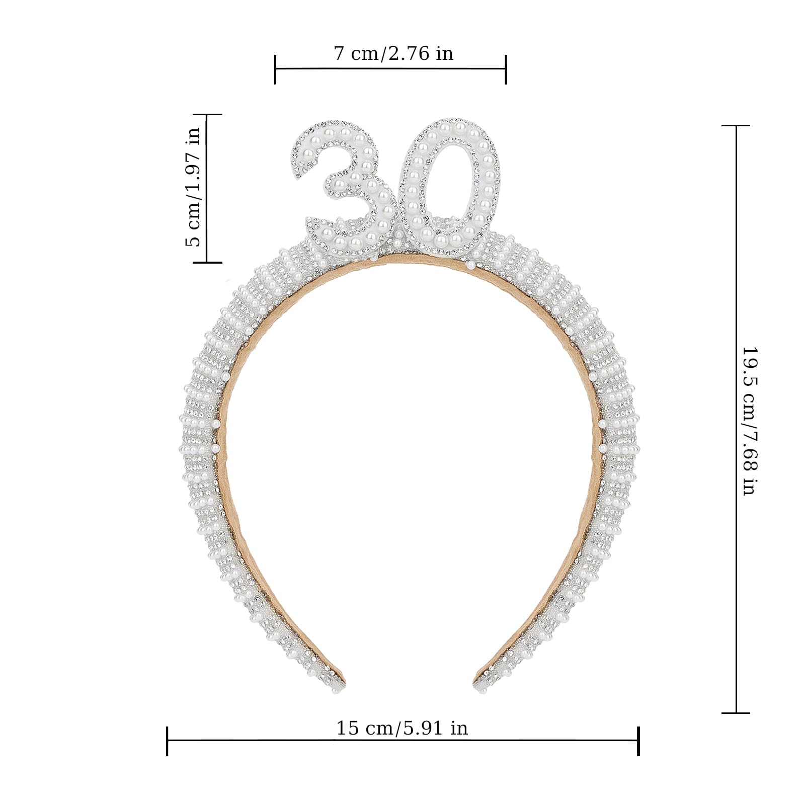 Diadema WHAVEL regalo perfecto para celebrar 30 años.