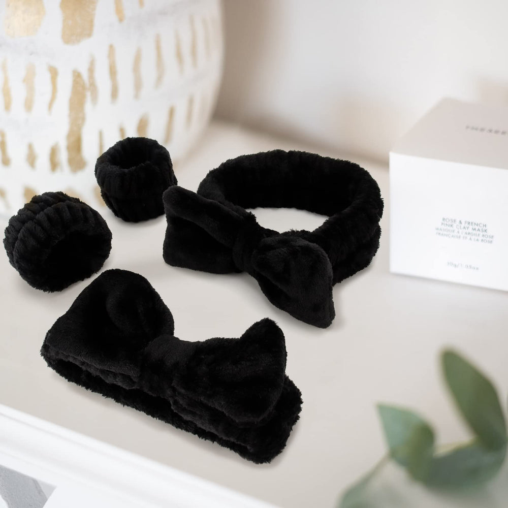 WHAVEL conjunto de diademas y brazaletes para cuidado de la piel
