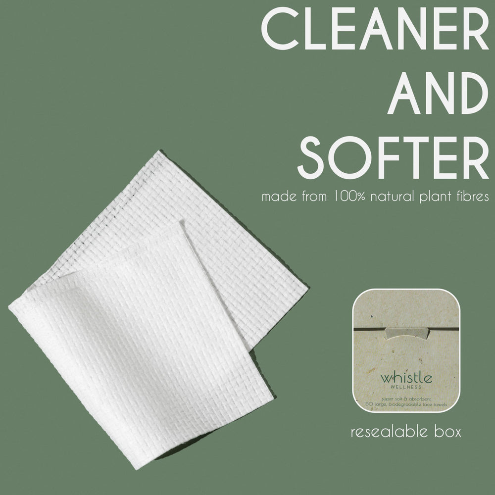 Whistle Wellness: toallas para piel sensible, sin fragancias y con alta absorbencia.