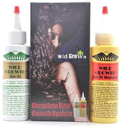 Wild Growth, empaque de dos unidades, cuidado diario del cabello.