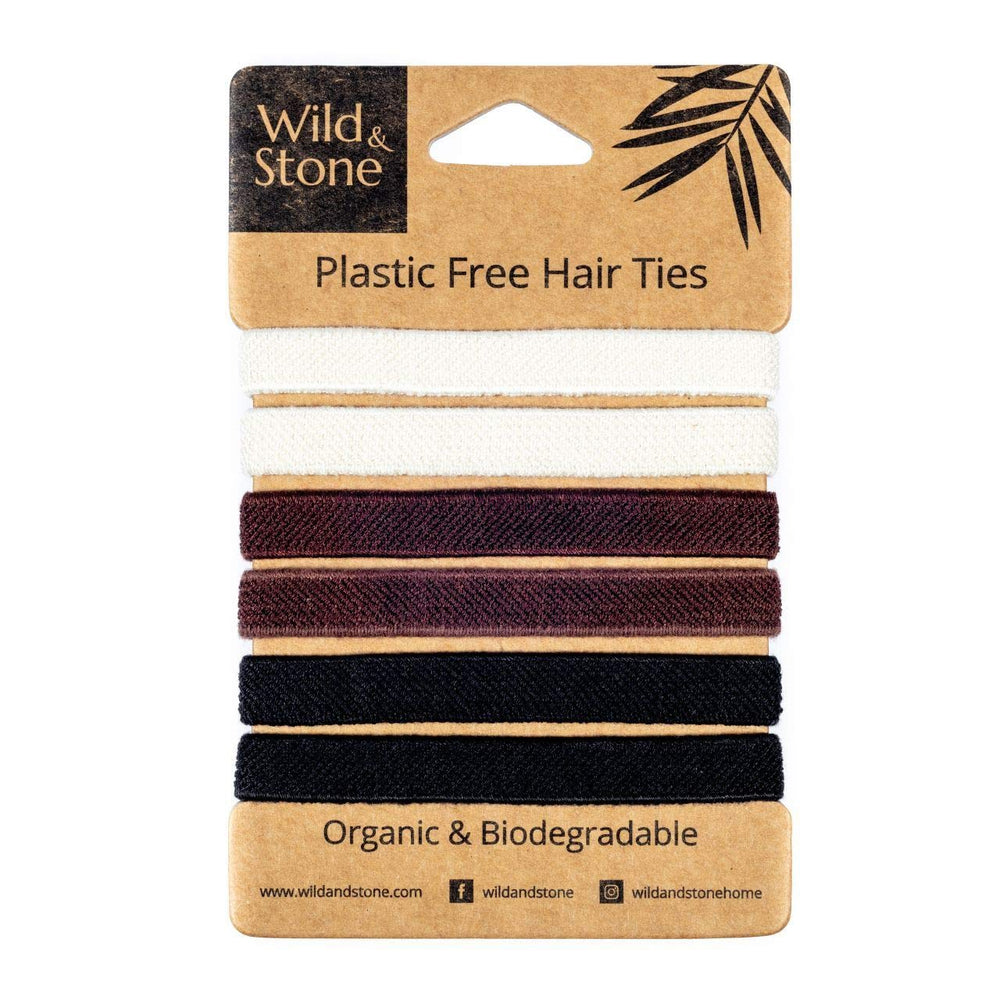 Wild & Stone: lazos biodegradables de algodón natural para uso diario sin plástico
