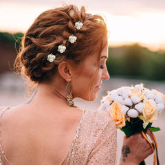 WILLBOND accesorios cabello perla y cristal, toque sutil para eventos.