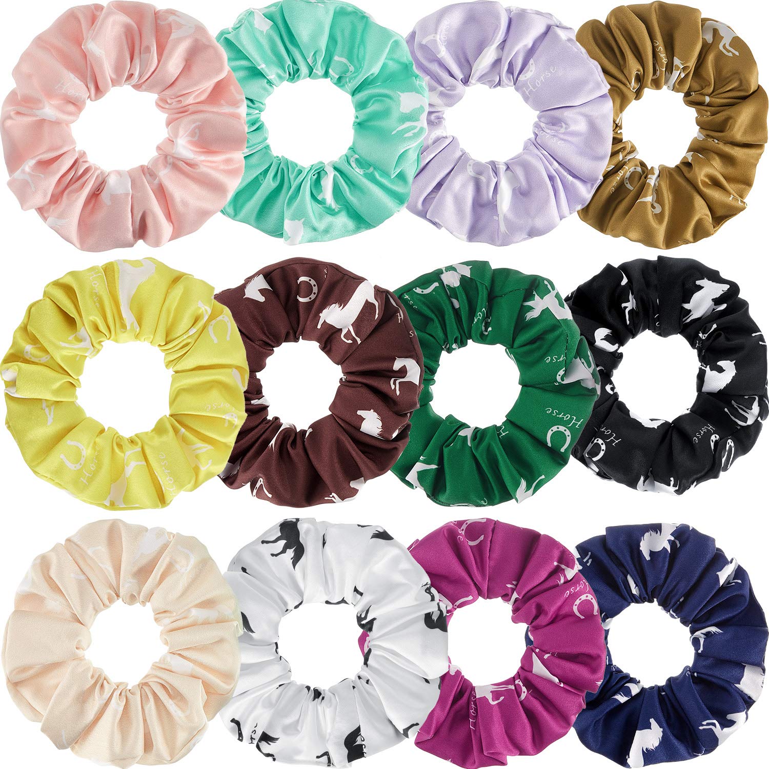 Coletero WILLBOND de seda satinada en 12 colores, suave y duradero para diario.