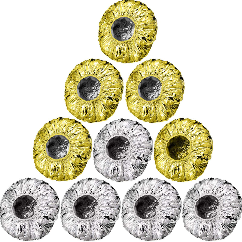 Gorro WILLBOND de aluminio dorado para coloración y tratamientos en casa.