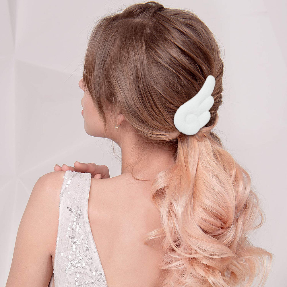 Willbond juego de clips pelo alas de ángel, perfecto para compartir entre amigas.
