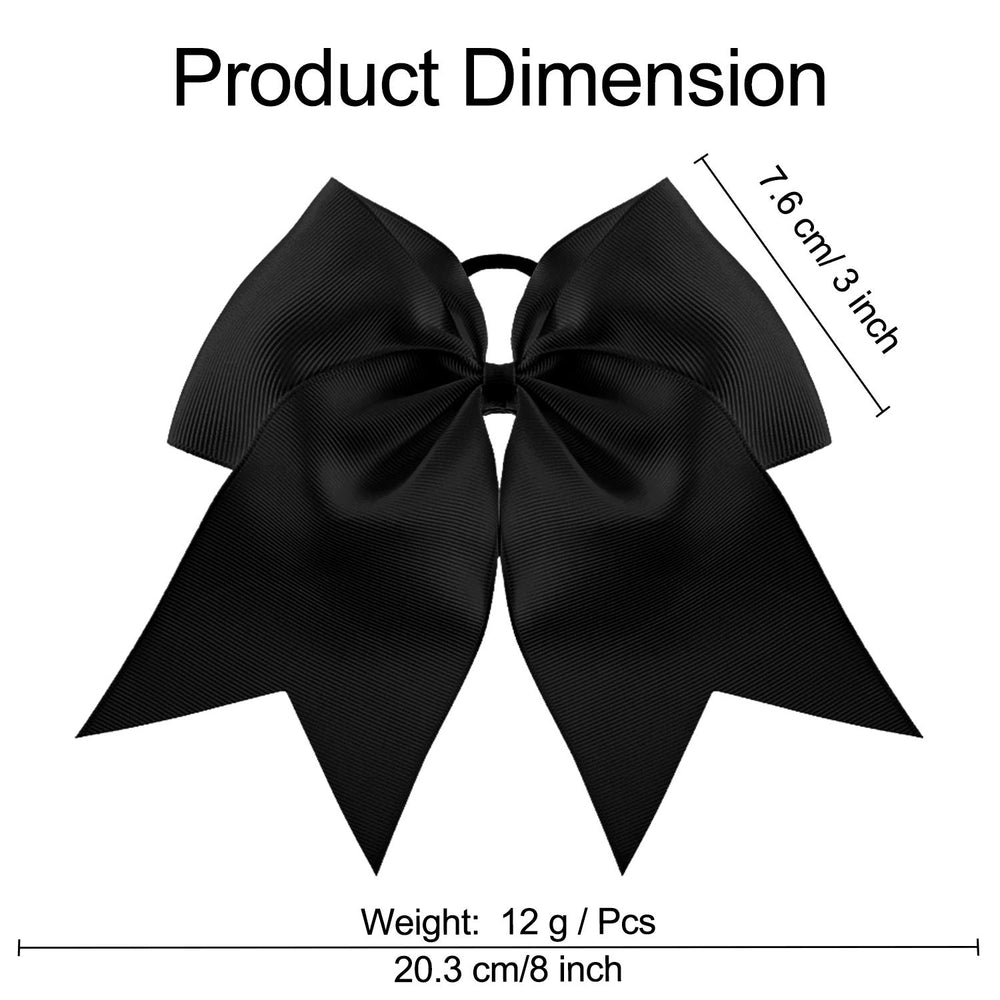 Lazo WILLBOND Cheer 8p negro, con cinta grosgrain suave para un acabado delicado.