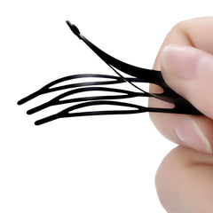 WILLBOND pasador de pelo metálico resistente para uso diario y fiestas.