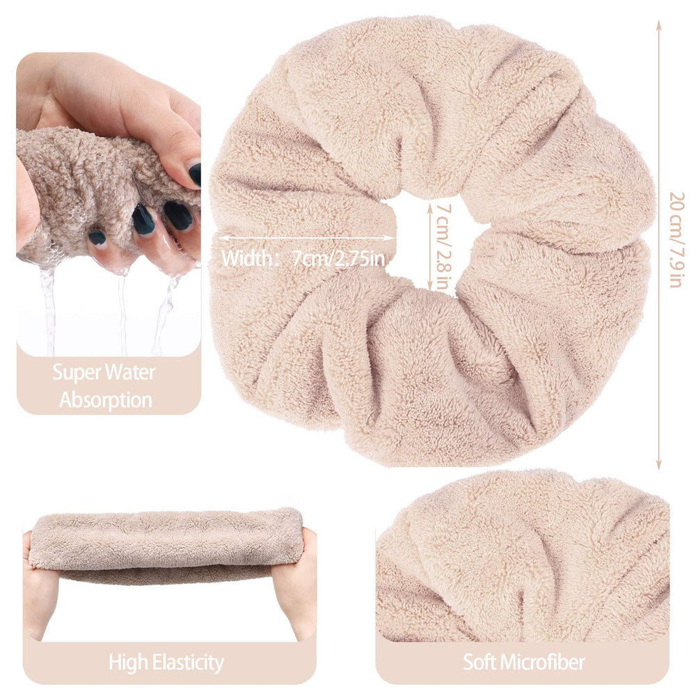 Willbond pinzas grandes microfibra en varios colores para combinar con tu look diario.