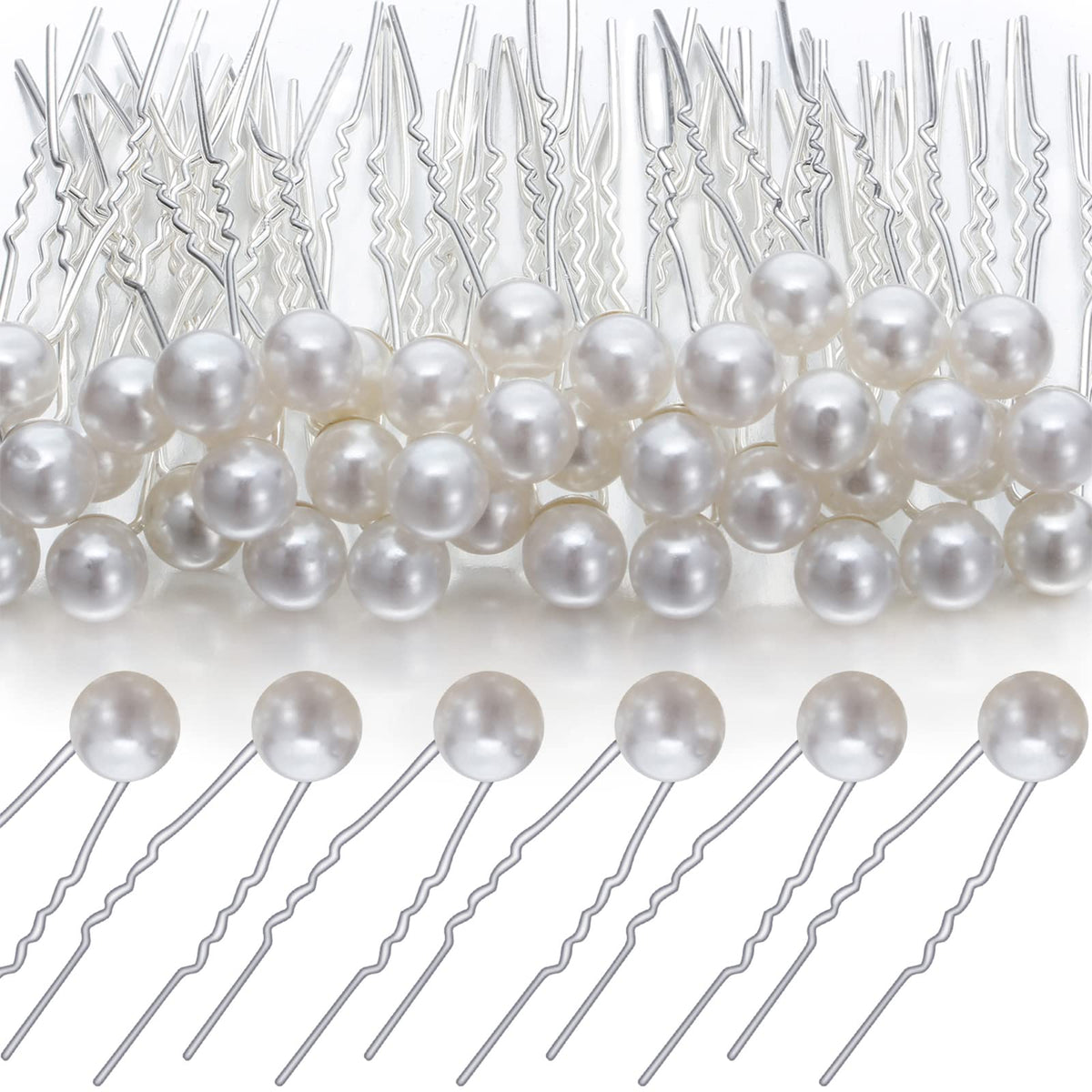 WILLBOND pinzas de perlas para peinado de novia, elegancia duradera.