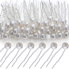 WILLBOND pinzas de perlas para peinado de novia, elegancia duradera.