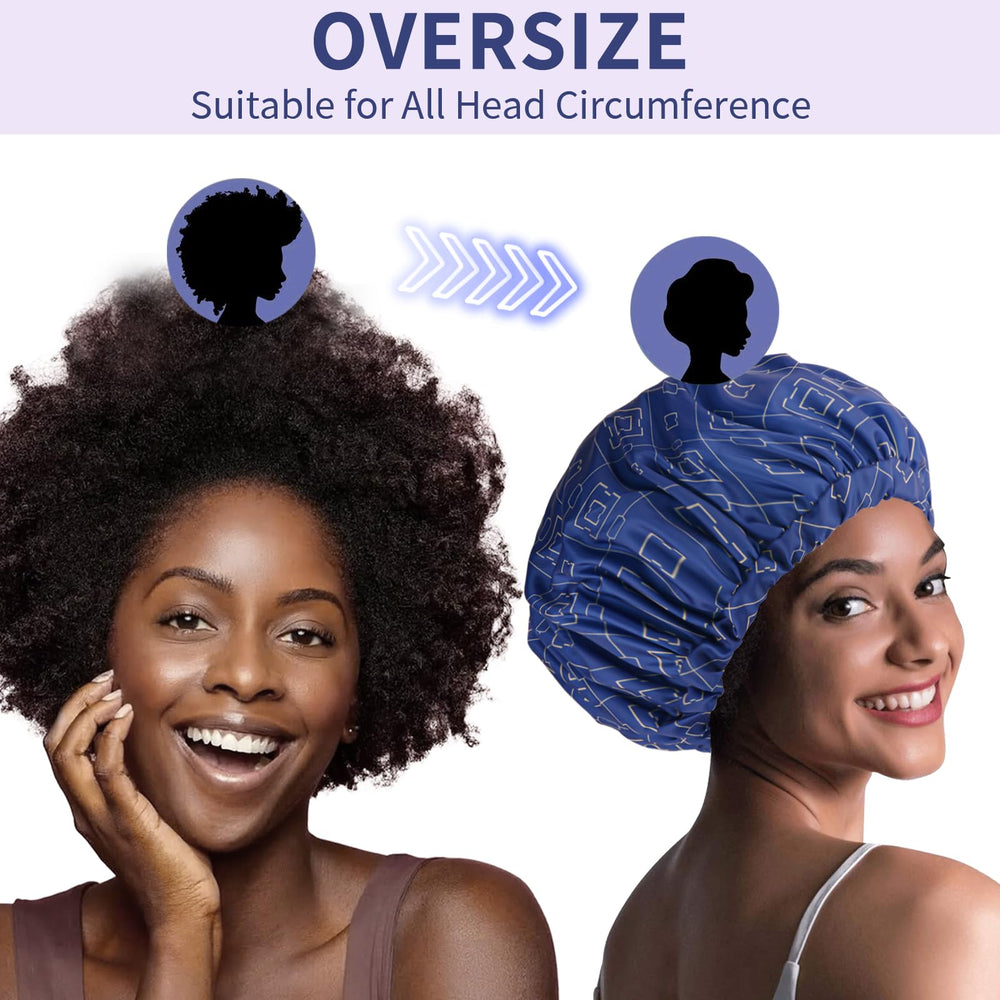 Gorro de ducha WINSTECK de tres piezas, ideal para múltiples usos.