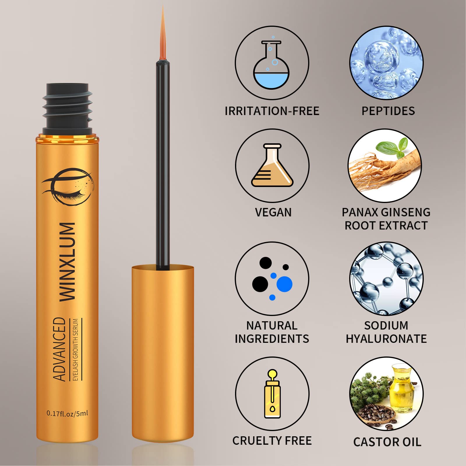 winxlum serum cejas aplicador: precisión en la raíz para aspecto definido.